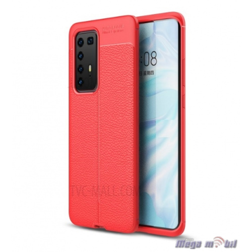 Futrola Huawei P40 Pro Elegant Men red