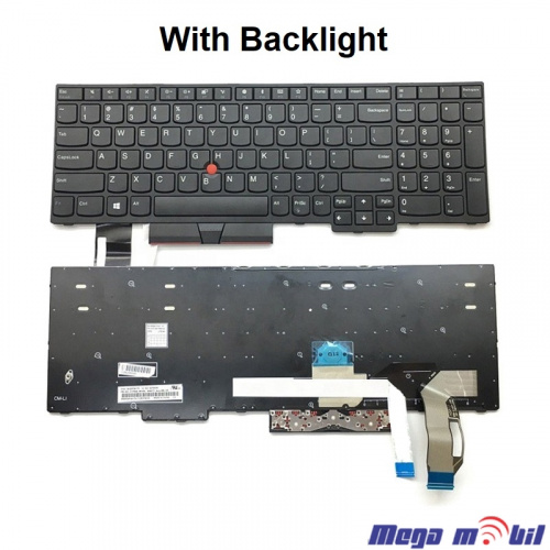 Tastatura za laptop Lenovo Thinkpad E580 L580 T590 E590 L590, P52 P72 P53 P73.