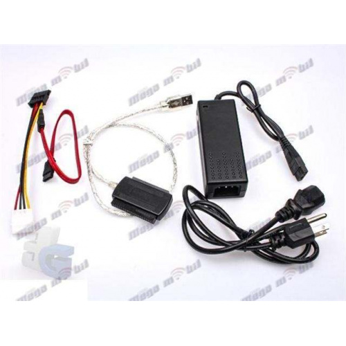 Adapter USB/SATA+IDE adapter with power adapter
