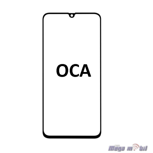 Staklo Samsung A41/ A415F so OCA black