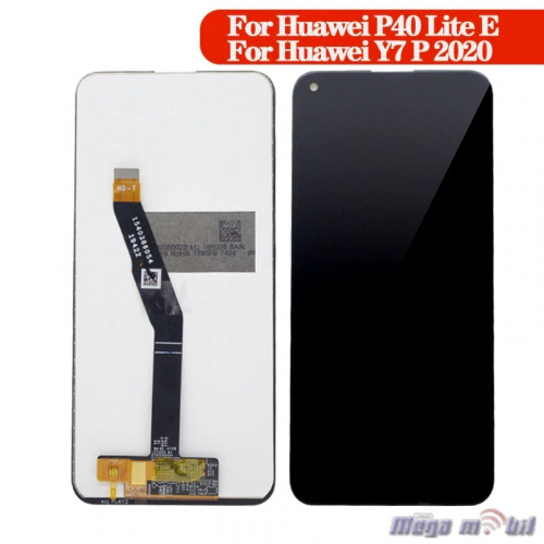 Ekran Huawei P40 LITE E komplet black full org