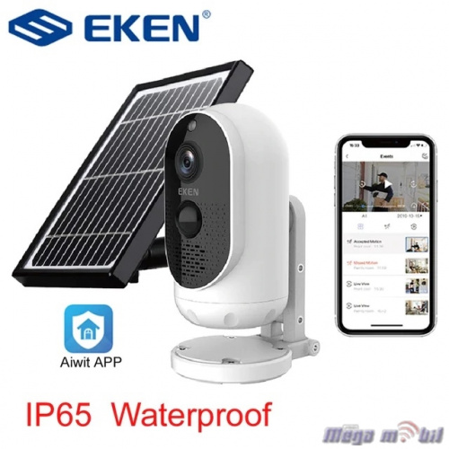 Kamera IP EKEN Astro WiFI Solar white.