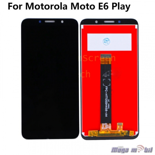 Ekran Motorola MOTO E6 Play komplet black