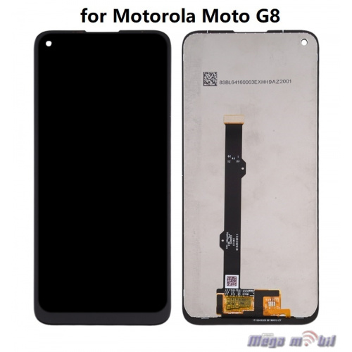 Ekran Motorola MOTO G8 komplet black