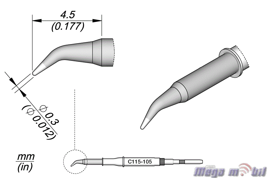 Vrv za Letkum JBC C115118