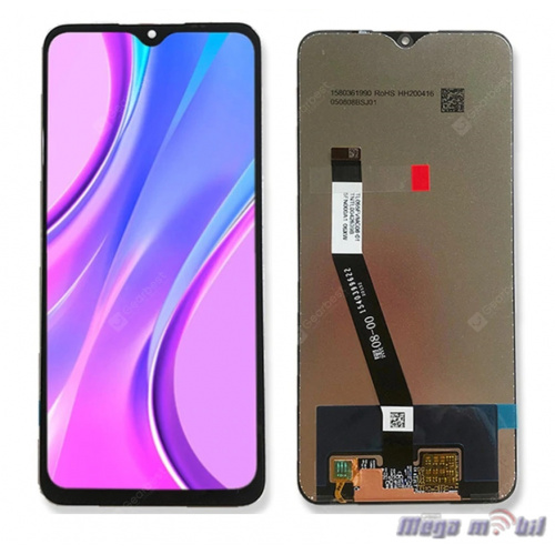 Ekran Xiaomi RedMi 9 komplet black full org