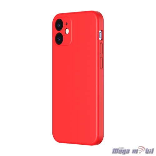 Futrola iPhone 12 mini Baseus Liquid Silica red.