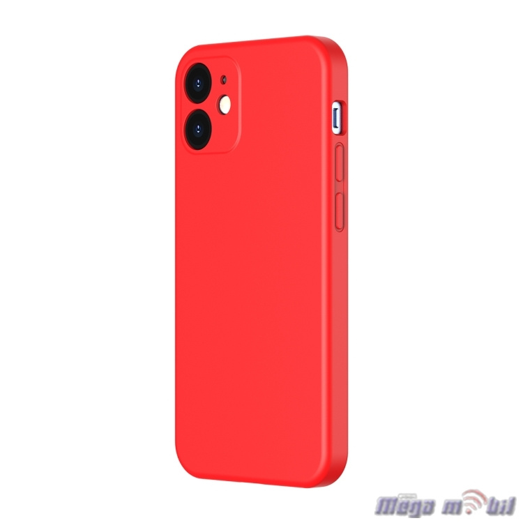 Futrola iPhone 12 mini Baseus Liquid Silica red.