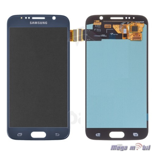 Ekran Samsung G920 S6 komplet Dark blue Repariran