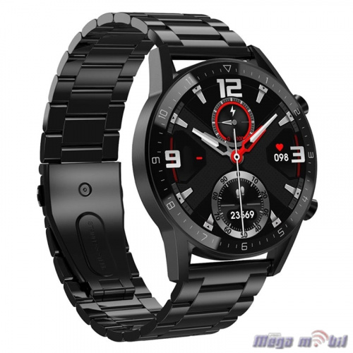 Smart Watch DT93 Black Metal