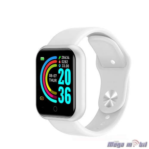 Smart Watch D20 White