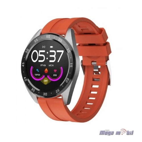 Smart Watch X10 Silver/Orange