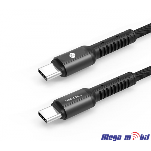 Data Kabel Type C Teracell Armor PD 3A black