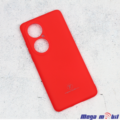 Futrola Huawei P50 Pro Pudding MAT red.