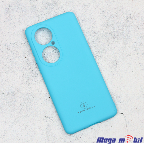 Futrola Huawei P50 Pudding MAT light blue