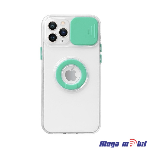 Futrola iPhone 11 Pro Max Color Ring mint green.