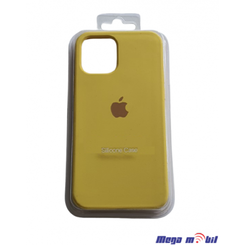 Futrola iPhone 12 mini Silicone Original yellow