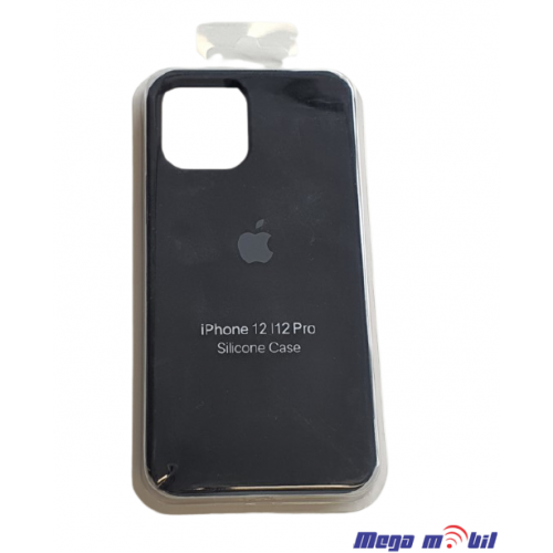 Futrola iPhone 12/ 12 pro Silicone color black