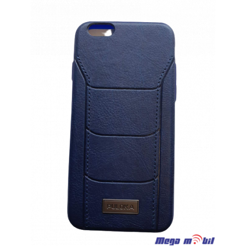 Futrola iPhone 6/6S Puloka leather blue tip 1