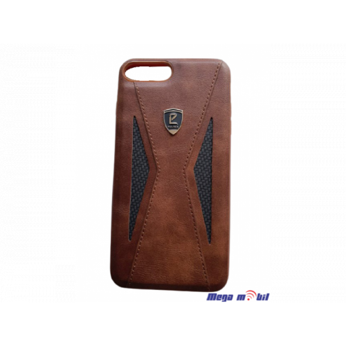 Futrola iPhone X Puloka Fabric brown tip 1