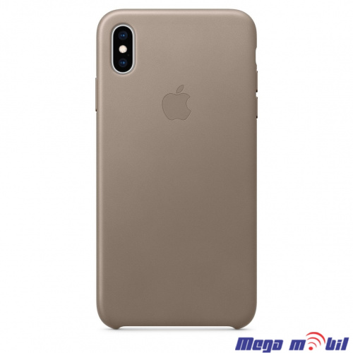 Futrola iPhone X/ iPhone XS Leather Original grey flip