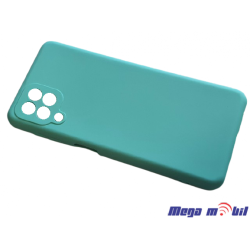 Futrola Samsung A22 5G Silicon Color light blue.