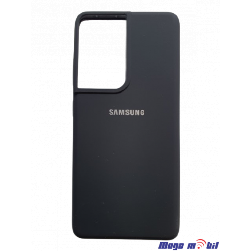 Futrola Samsung S21 Ultra Silicone colorl black