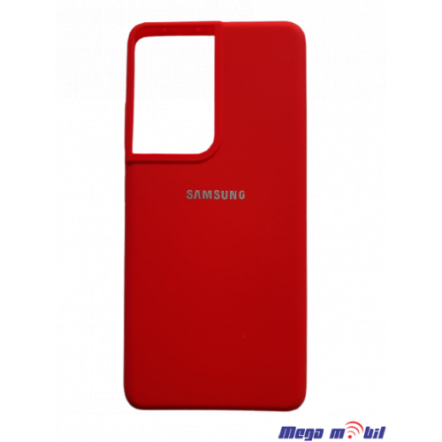 Futrola Samsung S21 Ultra Silicone color sangria