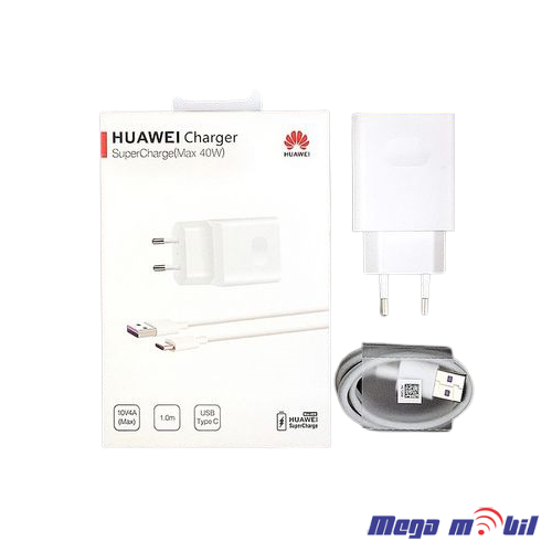 Polnac 220V Huawei Super Fast 40W so kabel Type C