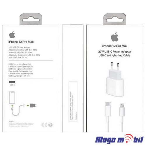 Polnac 220V iPhone PD 20W so kabel FAST