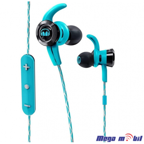 Slusalki Bluetooth MONSTER iSport victory blue