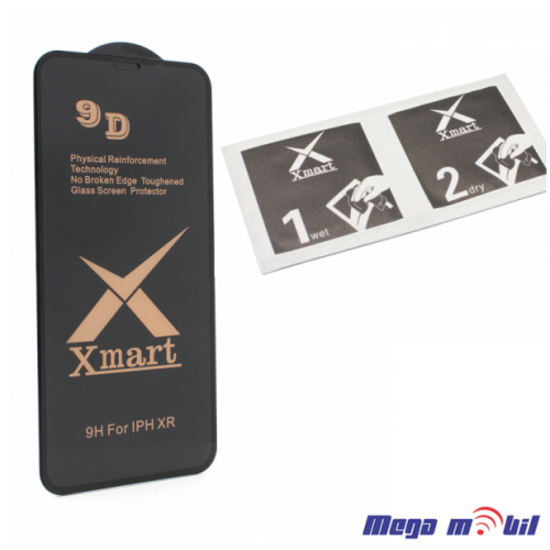 Tempered glass za iPhone 13 mini X Mart 9D black.