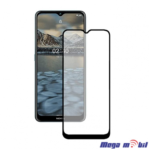 Tempered glass za Nokia 2.4 5D black.