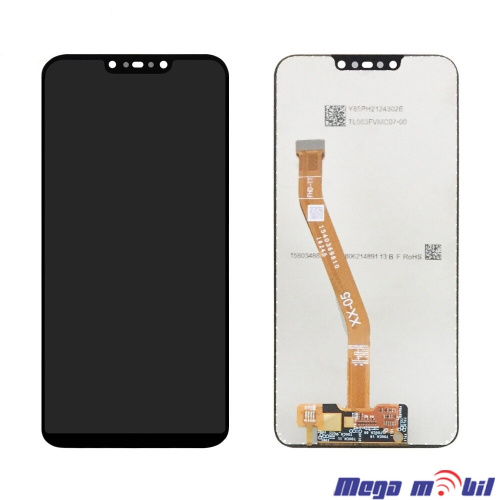 Ekran Huawei P Smart Plus/ Nova 3i komplet SO RAMKA black full org