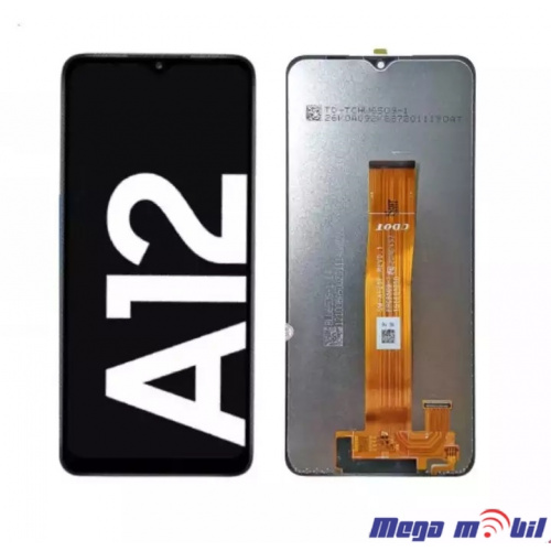 Ekran Samsung A125F/ A12 black full org