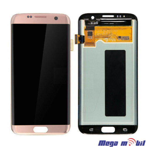 ...Ekran Samsung G935 S7 edge komplet Pink Repariran BEZ RAMKA