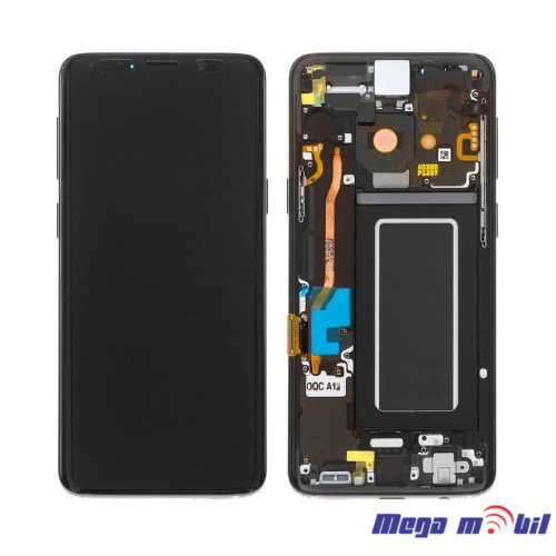 Ekran Samsung G960 S9 komplet Black Repariran BEZ RAMKA