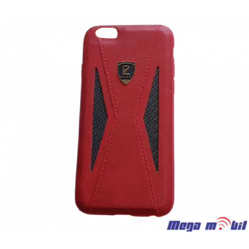 Futrola iPhone 6/6S Puloka fabric red tip 1