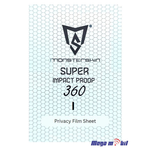 Hidrogel screen protector Monsterskin 360 I Edge Phone Privacy