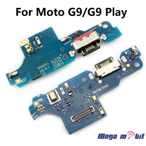 Konektor za polnenje Motorola G9 Play komplet plocka
