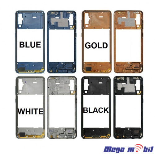 Maska sredisna Samsung A70/ A705F gold.