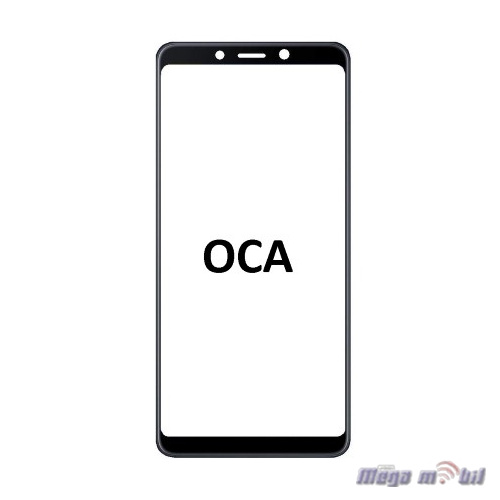 Staklo Samsung A9 2018/A920F so OCA black