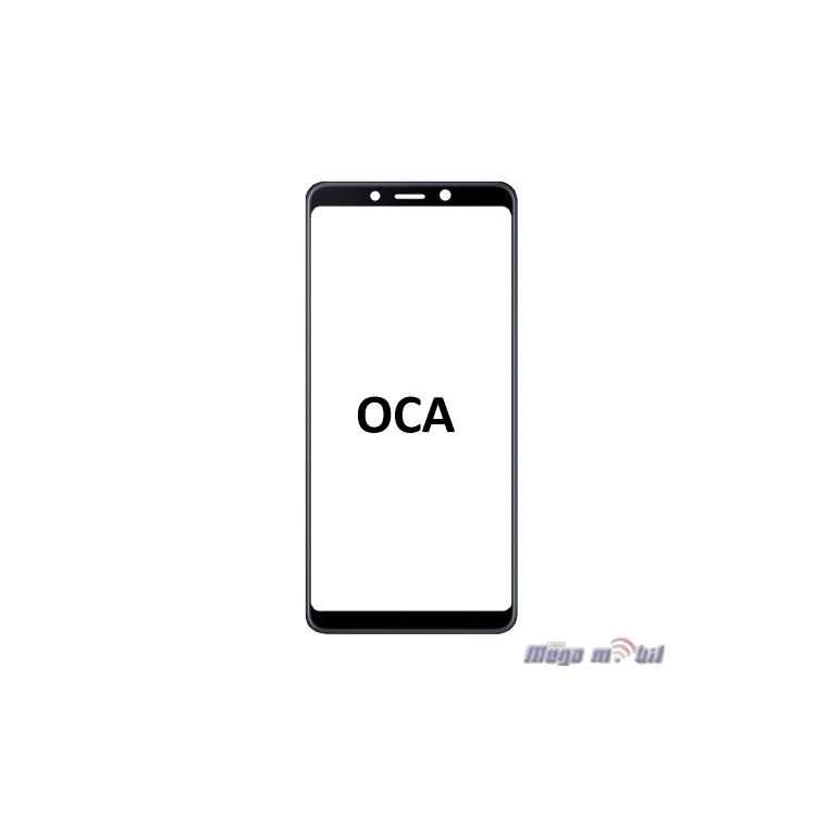 Staklo Samsung A9 2018/A920F so OCA black