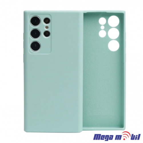 Futrola Samsung S22 Ultra 5G Silicon Color light blue.