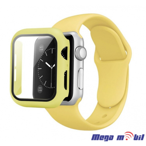 Remce za Smart Watch Apple so Full 360 Protection 44mm yellow