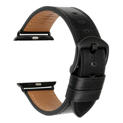 Remce za Smart Watch Apple Leather 38/40mm black