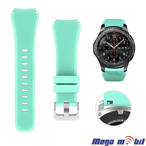 Remce za Smart Watch Uni Silicon Gear 22mm mint