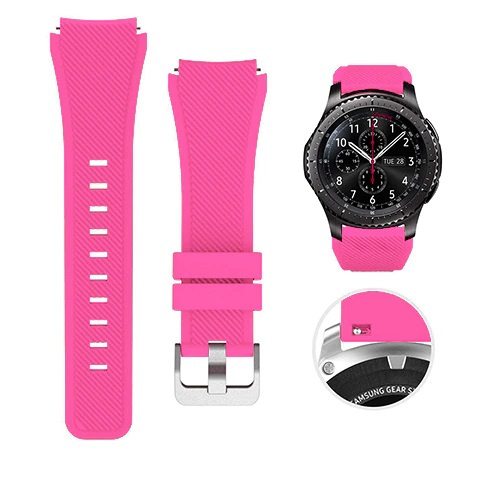 Remce za Smart Watch Uni Silicon Gear 22mm pink.