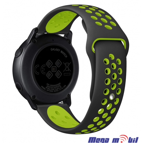 Remce za Smart Watch Uni Silicon Buzzer 22mm green