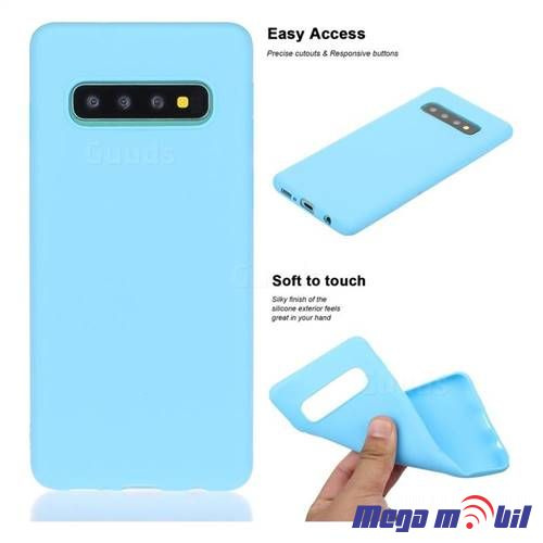 Futrola Samsung S10/ G973F Silicon Color blue